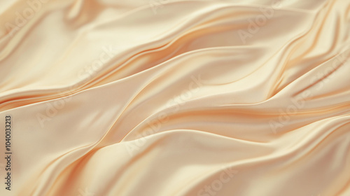 Beige satin silk, elegant fabric for backgrounds