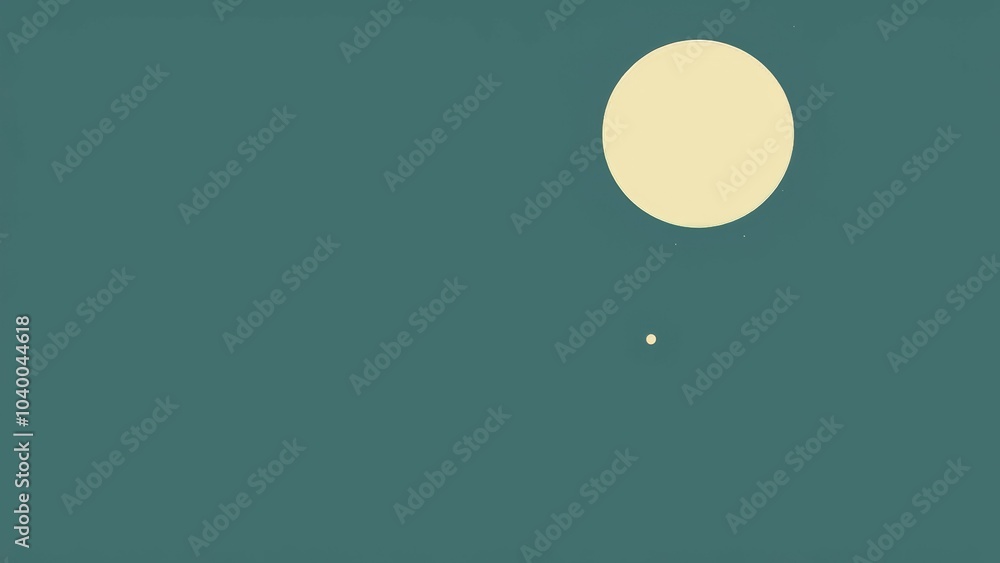 Simple design of a moon and a star. Simple design of a moon and a star.