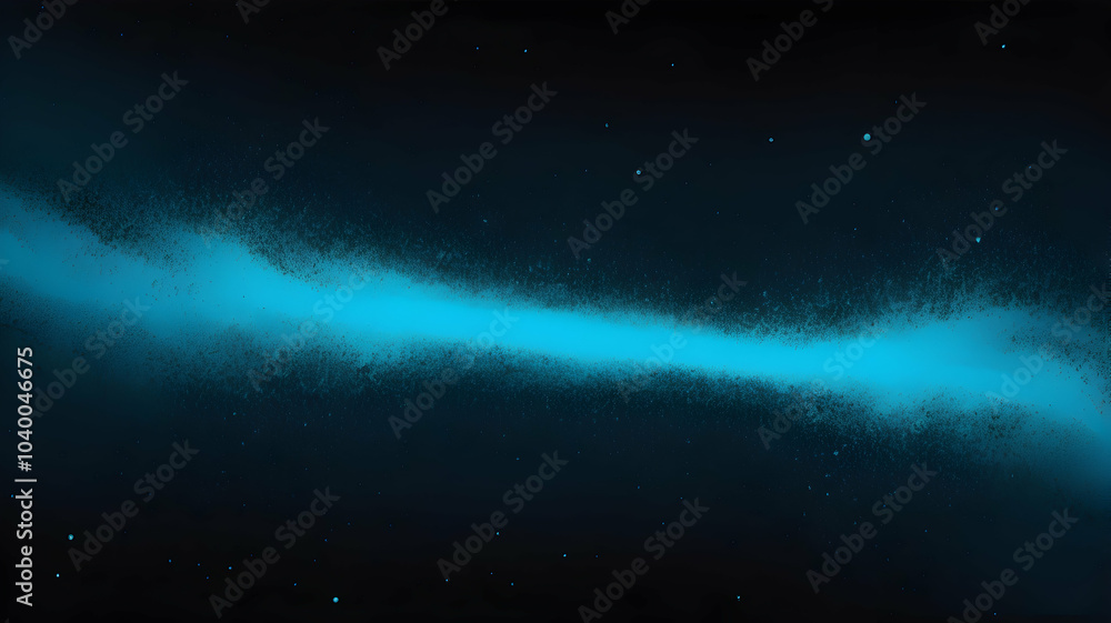 Fototapeta premium neon blue, black glowing grainy gradient background noisy texture wallpaper