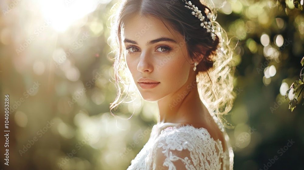 Elegant Bridal Portrait Elegant Bridal Portrait