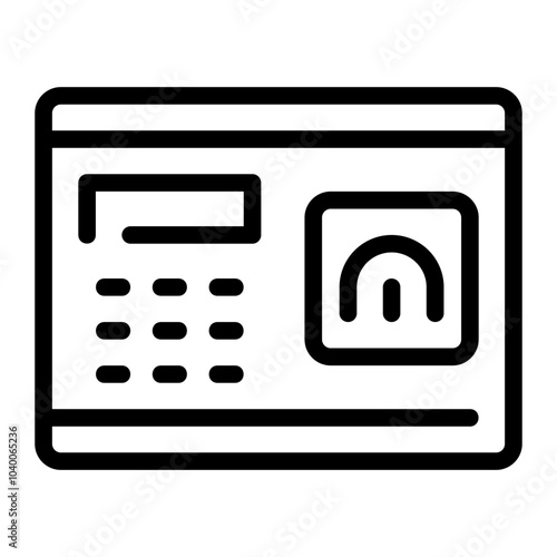 attendance line icon