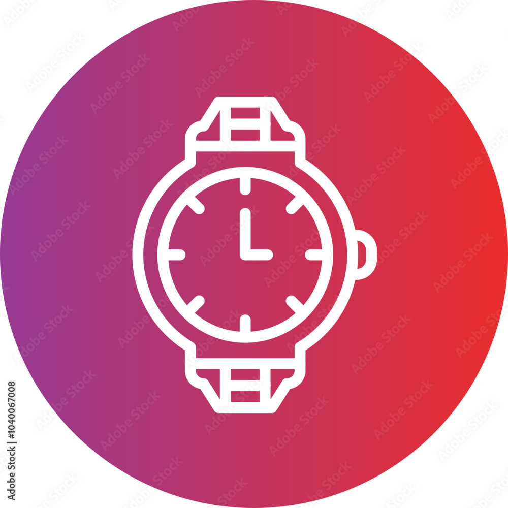 Obraz premium Watch Icon Style