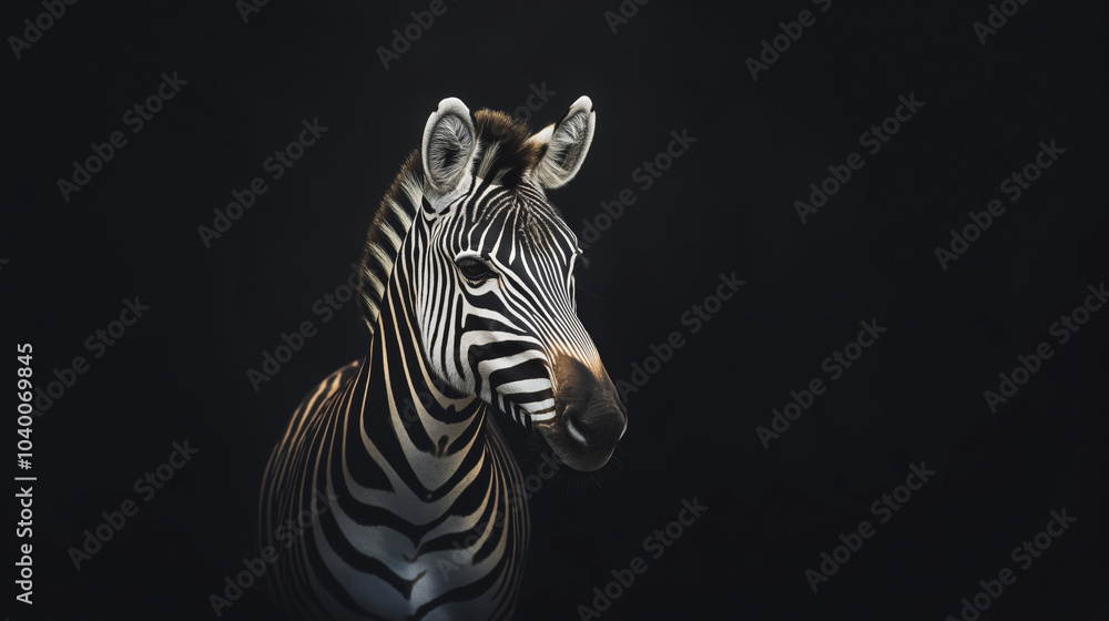 Naklejka premium Zebra Animal Photography