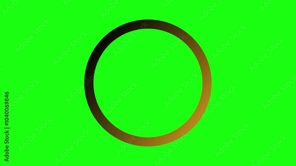 green screen of black and brown circle frame green screen of black and brown circle frame