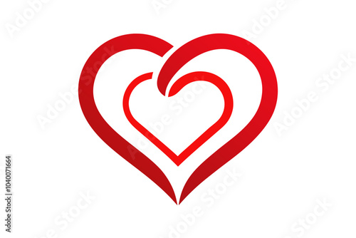 Love Heart Support Outline Icon 