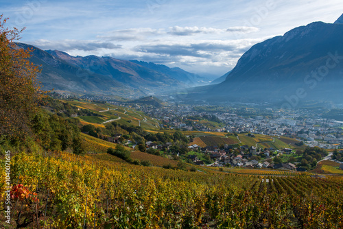 Le coteau offre une vue imprenable sur Sierre.