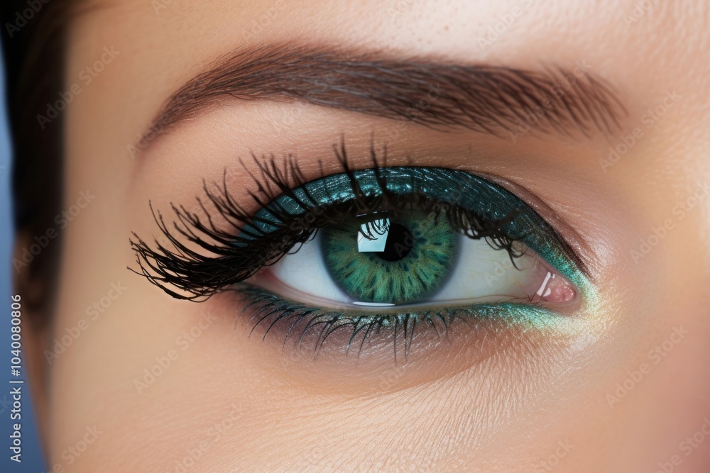 Fototapeta premium Cosmetics adult woman eye.