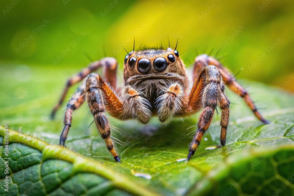 mesmerizing close-up of spider mesmerizing close-up of spider