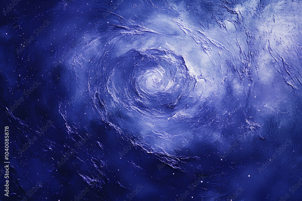 Mesmerizing spiral view of the Milky Way galaxy in minimalist cosmic style with blue and purple tones and star clusters
Mesmerizing spiral view of the Milky Way galaxy in minimalist cosmic style with blue and purple tones and star clusters