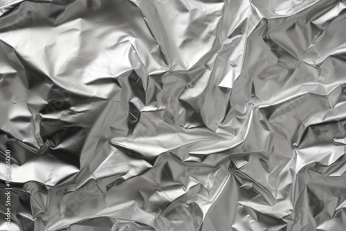 Aluminum foil Texture backgrounds textured monochrome. Image .