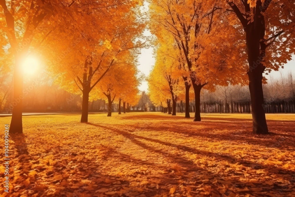 Autumn landscape outdoors falling. Autumn landscape outdoors falling.