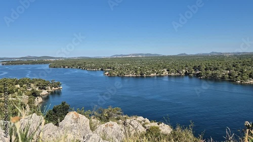 Kanal von St Anthony Sibenik Croatia. photo