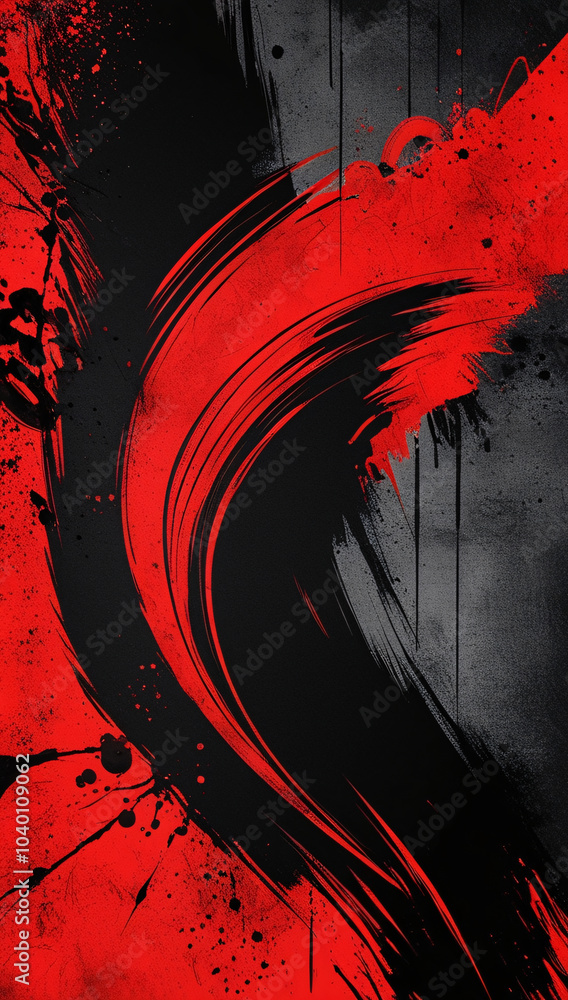 Red And Black Abstract Background Red And Black Abstract Background