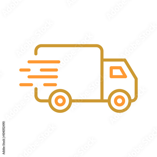 Delivery Truck Vector Icon