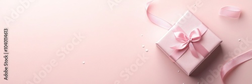 Lovely pink feminine tone gift box for Valentine’s Day, Mother's Day.