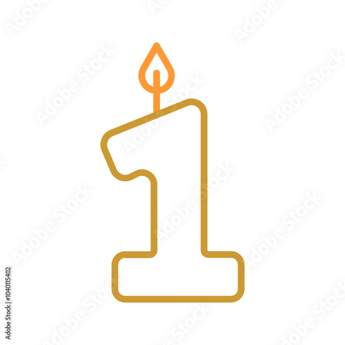 Age Number Vector Icon