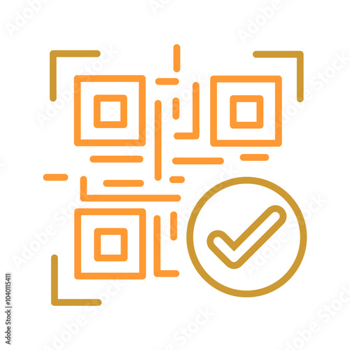 Barcode Verification Vector Icon