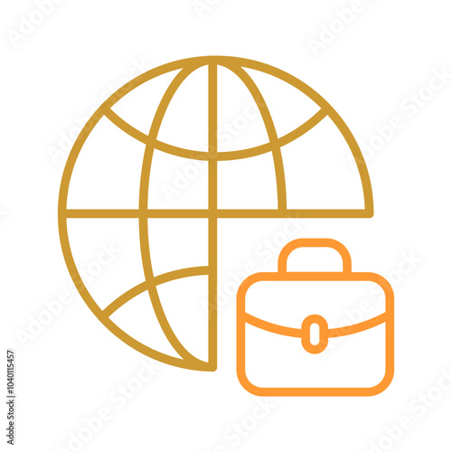 International Job Vector Icon