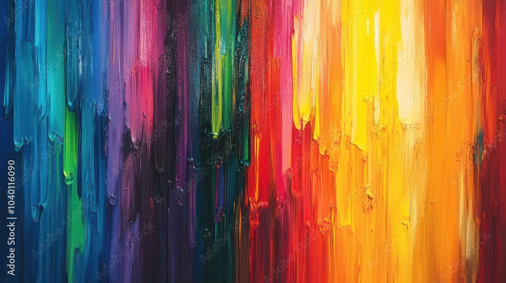 Vibrant Abstract Colorful Palette Vibrant Abstract Colorful Palette