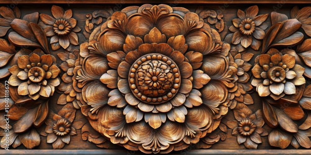 Intricate Balinese Mandala Design, flowing patterns, cultural motifs, rich textures, harmonious natural tones, detailed craftsmanship Intricate Balinese Mandala Design, flowing patterns, cultural motifs, rich textures, harmonious natural tones, detailed craftsmanship