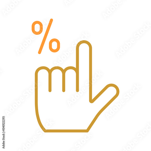 Click Through Rate Vector Icon