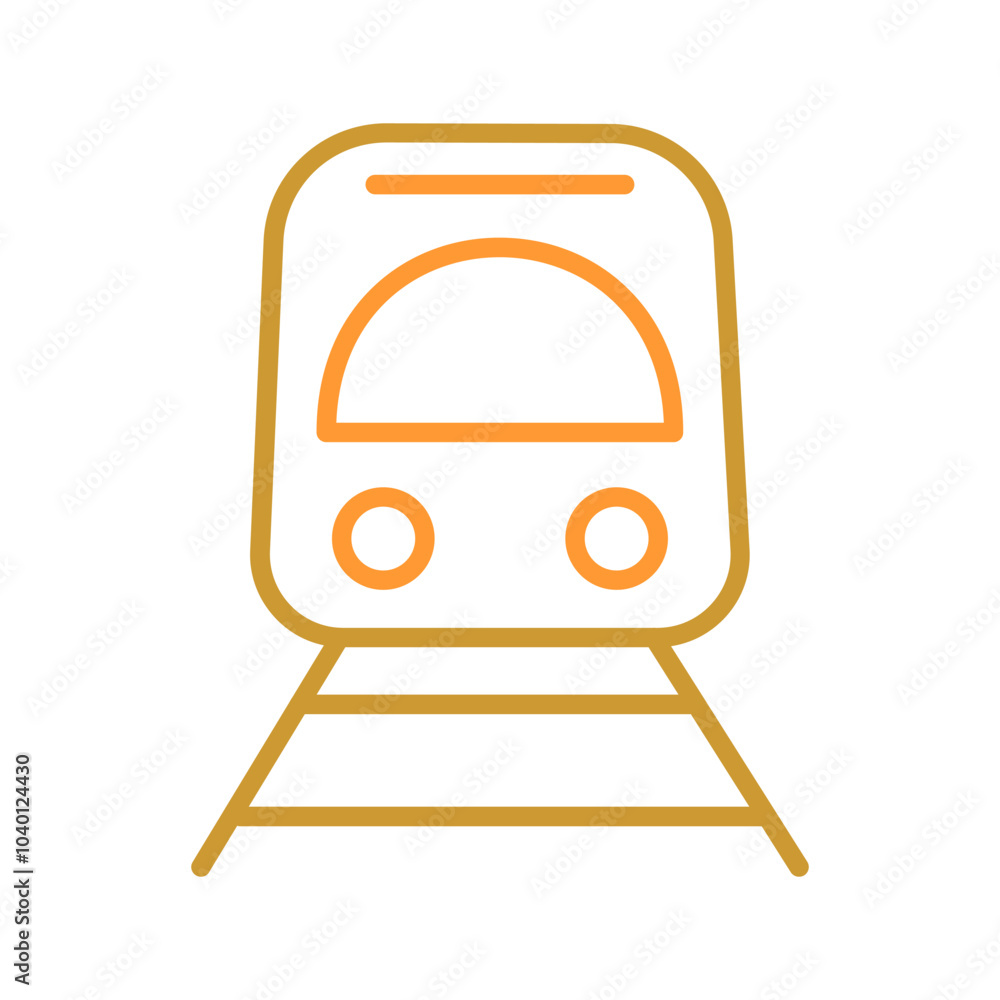 Light Rail Vector Icon Light Rail Vector Icon