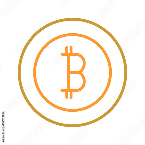 Bitcoin Vector Icon