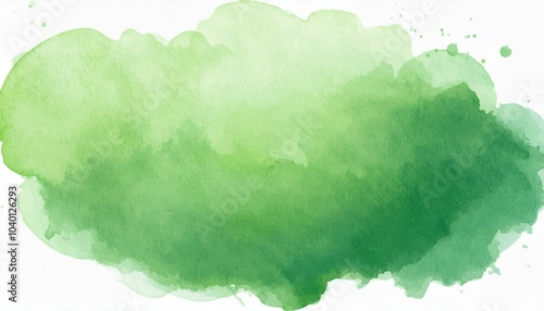 Wallpaper Mural green watercolor background texture blotches of watercolor paint textured pastel green paper light green watercolor wash with abstract blob design Torontodigital.ca