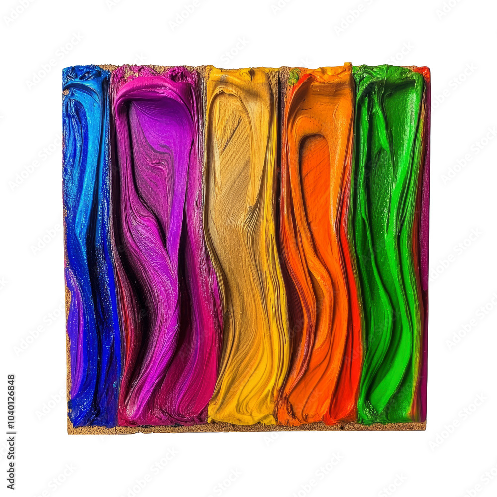 Abstract Art - Colorful Swirls Abstract Art - Colorful Swirls