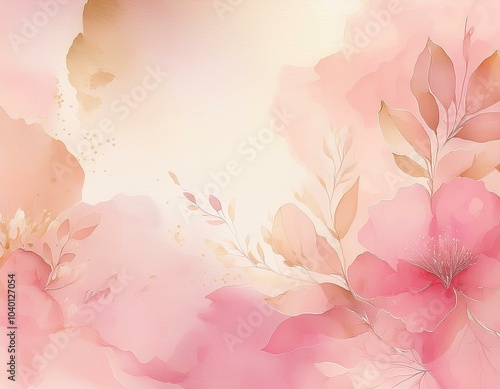 light pink and beige watercolor background with subtle pastel tones perfect for elegant designs or artistic projects that need an air of softness and sophistication