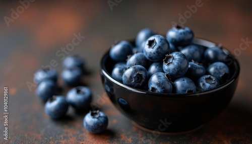  Delicious blueberries fresh and ready to be enjoyed