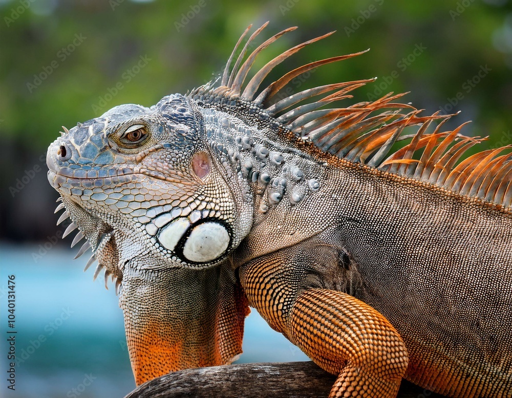 symmetrical approach to caribbean iguana an endangered species symmetrical approach to caribbean iguana an endangered species