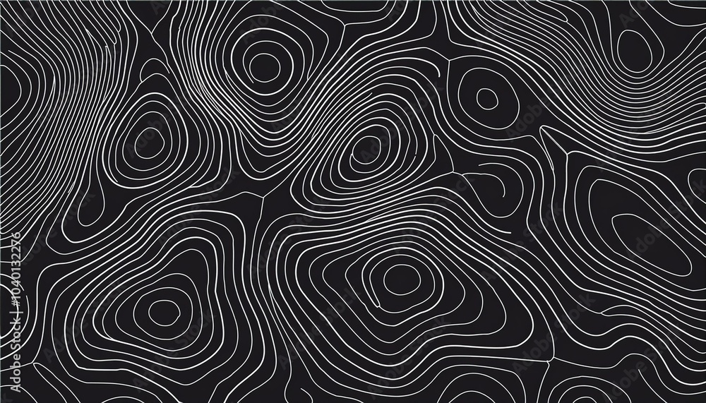 topographic map background illustration with white lines on black background abstract design for travel or outdoor activities concept flat lay minimal style illustration topographic map background illustration with white lines on black background abstract design for travel or outdoor activities concept flat lay minimal style illustration