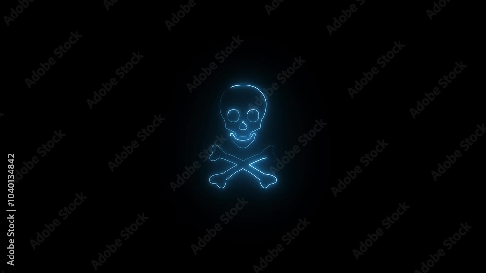 Abstract Neon Hard Danger Background Animation. Abstract Neon Hard Danger Background Animation.