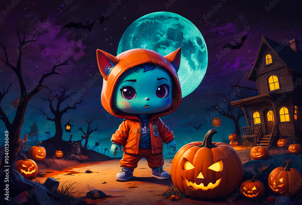 halloween background with pumpkin halloween background with pumpkin