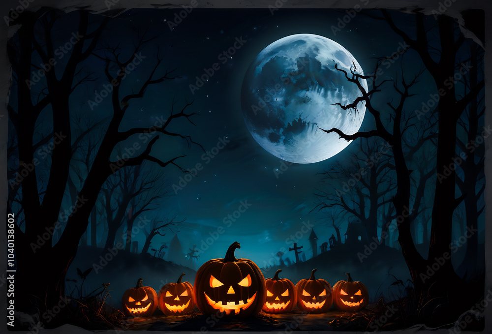 halloween background with pumpkin halloween background with pumpkin
