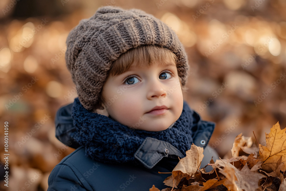 Amazing wonderful autumn season, people admiring golden fall colors outdoors, Generative AI Amazing wonderful autumn season, people admiring golden fall colors outdoors, Generative AI