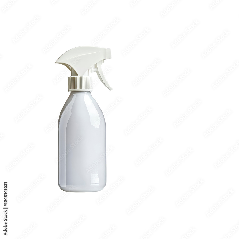 White Plastic Spray Bottle with Trigger Sprayer White Plastic Spray Bottle with Trigger Sprayer