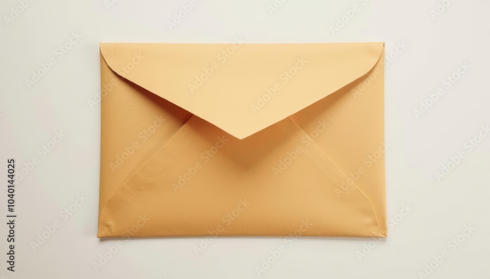 Elegant envelope ready to deliver a message Elegant envelope ready to deliver a message