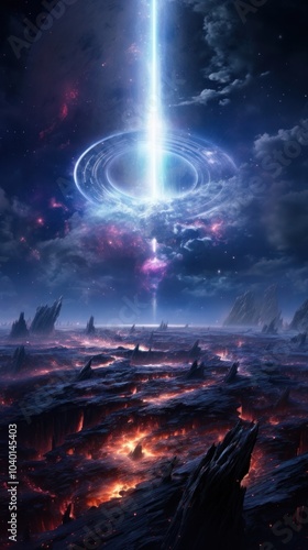 Space portal galaxy wallpaper astronomy universe outdoors.