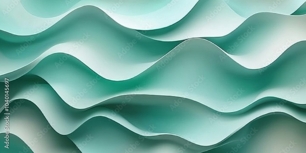 Soft Mint Green Triangular Flow, a gentle pattern of soft colors creating a harmonious and soothing visual experience Soft Mint Green Triangular Flow, a gentle pattern of soft colors creating a harmonious and soothing visual experience