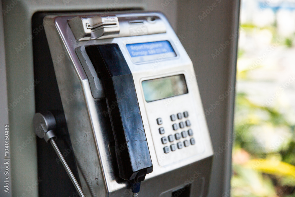 pay phone on Cavill Ave on the Gold Coast pay phone on Cavill Ave on the Gold Coast