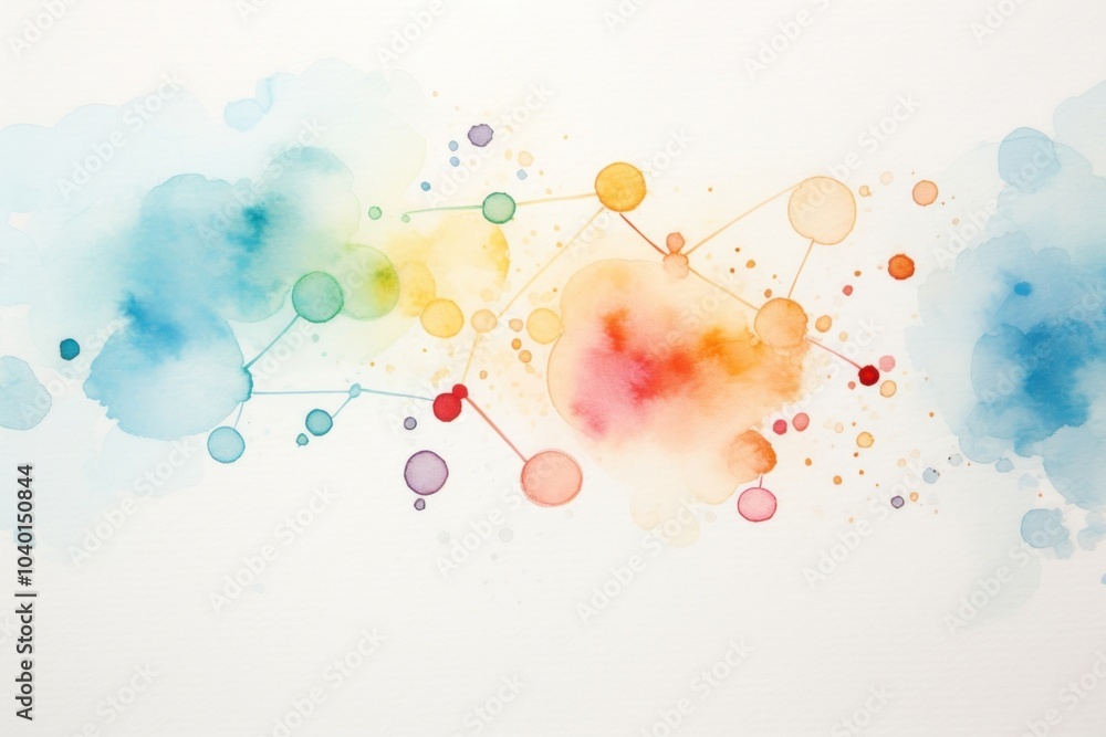 Atom science background painting backgrounds art.