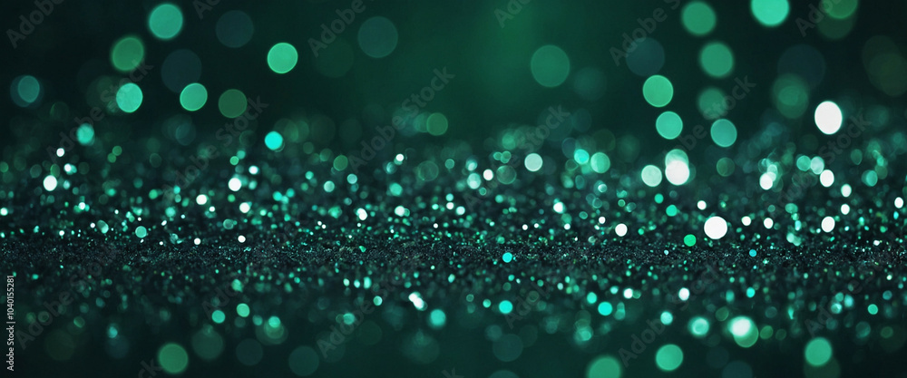Green background, banner, Christmas background Green background, banner, Christmas background