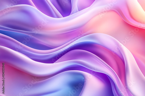 Abstract Background with Soft Flowing Curves, Perfect for Modern Design Presentations