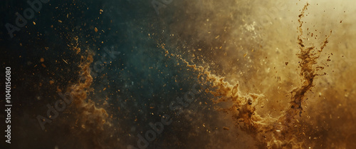 Abstract golden background. Christmas background