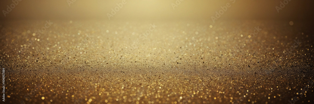 Elegant Golden Banner for Christmas Themes Elegant Golden Banner for Christmas Themes