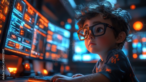 Young Hacker in a Digital World