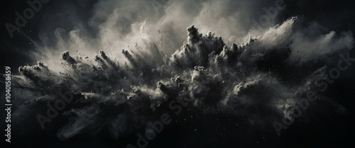 Black abstract background