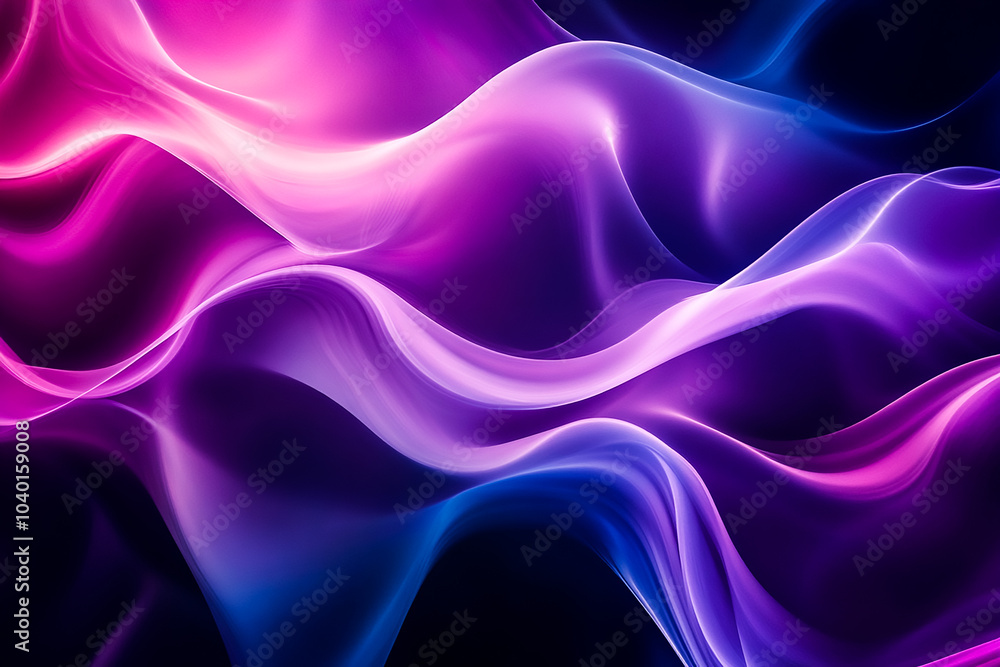 Abstract Background with Soft Flowing Curves, Perfect for Modern Design Presentations Abstract Background with Soft Flowing Curves, Perfect for Modern Design Presentations